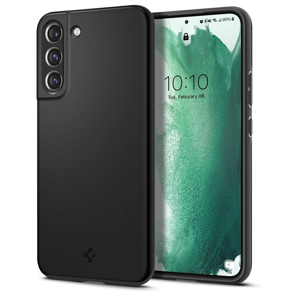 Hurtownia GSM - Etui Spigen Thin Fit Samsung Galaxy S22+ Plus černé - SPN2081BLK - {ean13} - Hurt