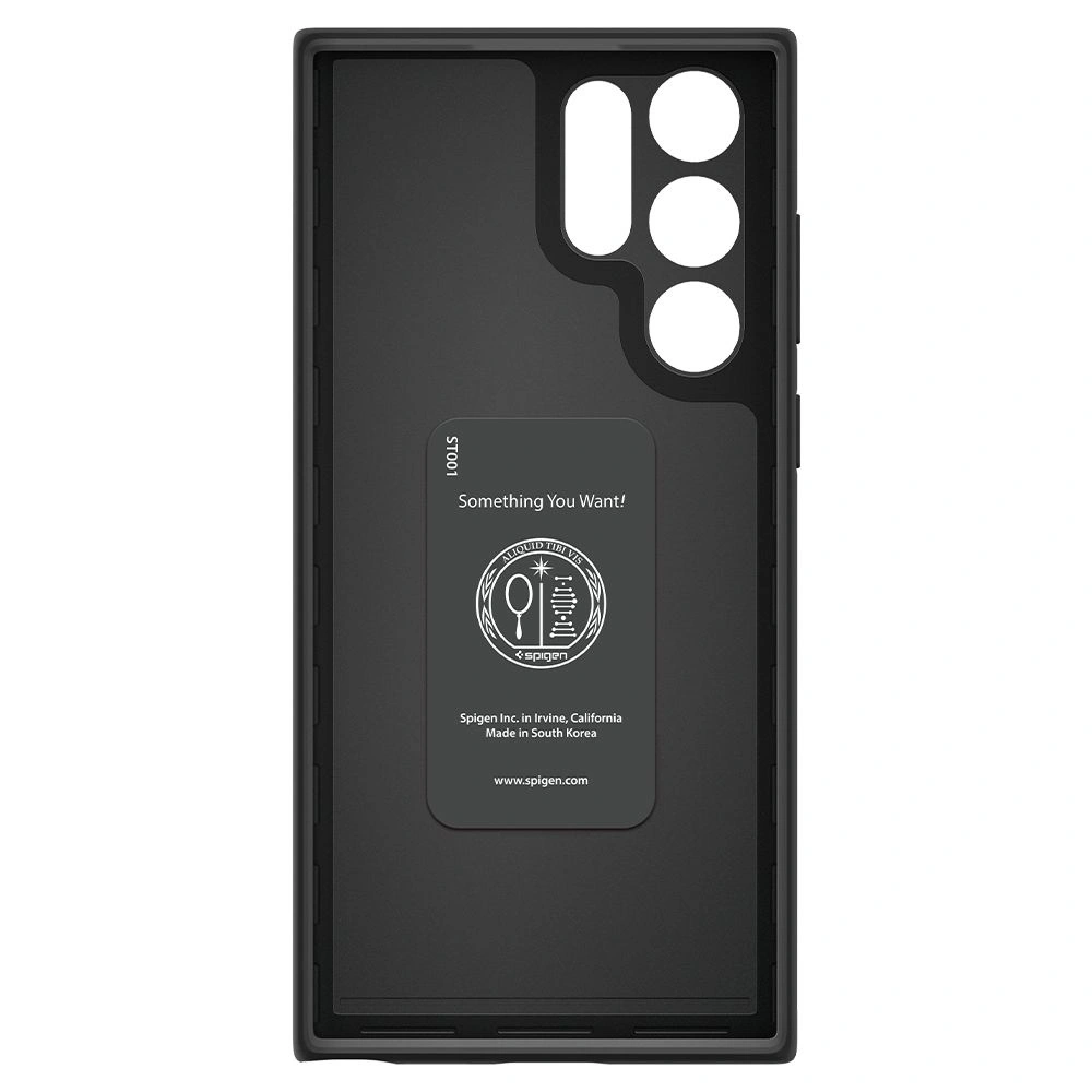 Hurtownia GSM - Etui Spigen Thin Fit Samsung Galaxy S22 Ultra černé - SPN2082BLK - {ean13} - Hurt