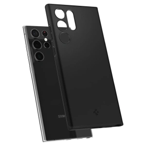 Hurtownia GSM - Etui Spigen Thin Fit Samsung Galaxy S22 Ultra černé - SPN2082BLK - {ean13} - Hurt