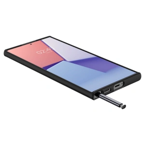 Hurtownia GSM - Etui Spigen Thin Fit Samsung Galaxy S22 Ultra černé - SPN2082BLK - {ean13} - Hurt