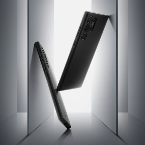 homescreen.pl - Etui Spigen Thin Fit Samsung Galaxy S22 Ultra Black