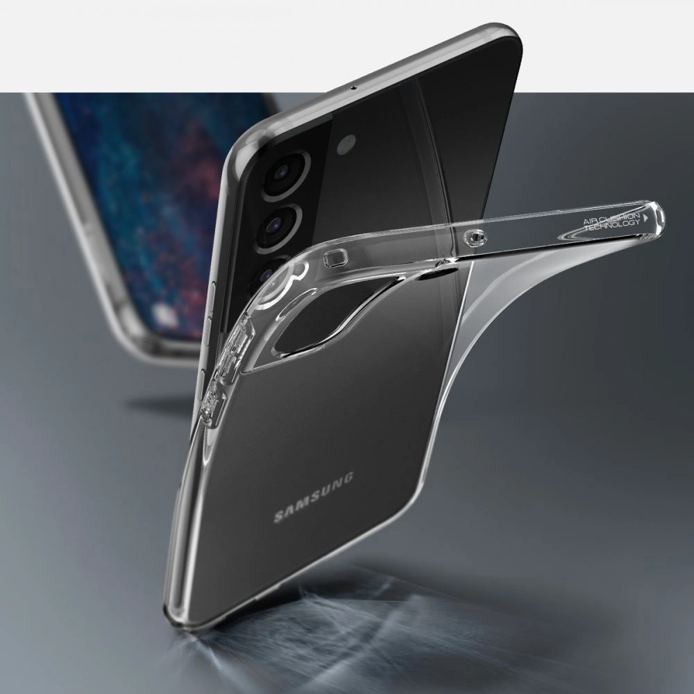 Wholesale Case Spigen Liquid Crystal Samsung Galaxy S22 Crystal Clear - SPN2083CL - {ean13} - Hurt