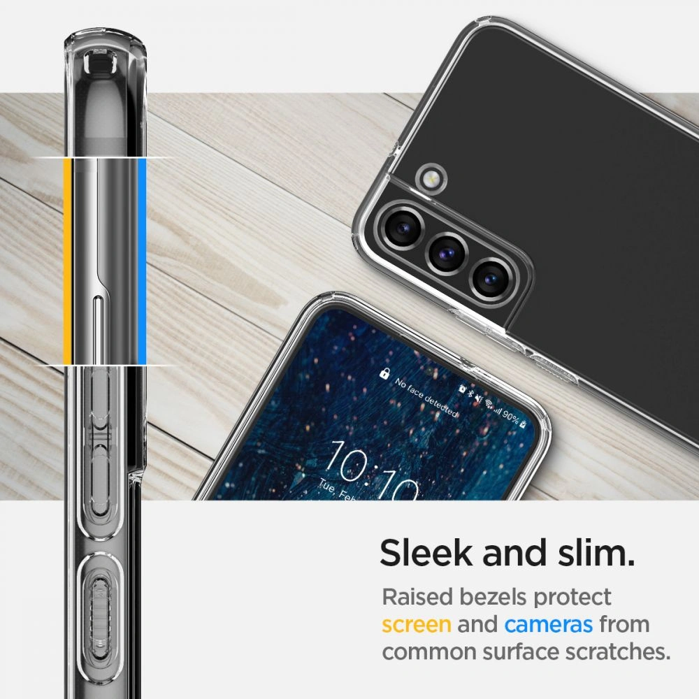 Hurtownia GSM - Etui Spigen Liquid Crystal Samsung Galaxy S22 Crystal Clear - SPN2083CL - {ean13} - Hurt