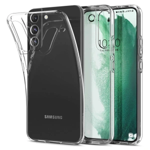 homescreen.pl - Etui Spigen Liquid Crystal Samsung Galaxy S22+ Plus Crystal Clear