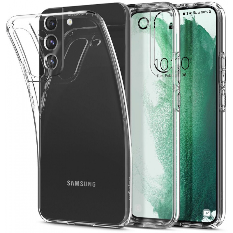 Hurtownia Spigen - 8809811855760 - SPN2084CL - Etui Spigen Liquid Crystal Samsung Galaxy S22+ Plus Crystal Clear - B2B homescreen