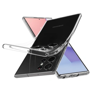 Hurtownia GSM - Etui Spigen Liquid Crystal Samsung Galaxy S22 Ultra Crystal Clear - SPN2085CL - {ean13} - Hurt