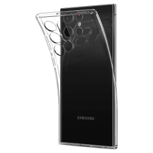 Hurtownia GSM - Etui Spigen Liquid Crystal Samsung Galaxy S22 Ultra Crystal Clear - SPN2085CL - {ean13} - Hurt