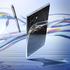 Hurtownia GSM - Etui Spigen Liquid Crystal Samsung Galaxy S22 Ultra Crystal Clear - SPN2085CL - {ean13} - Hurt