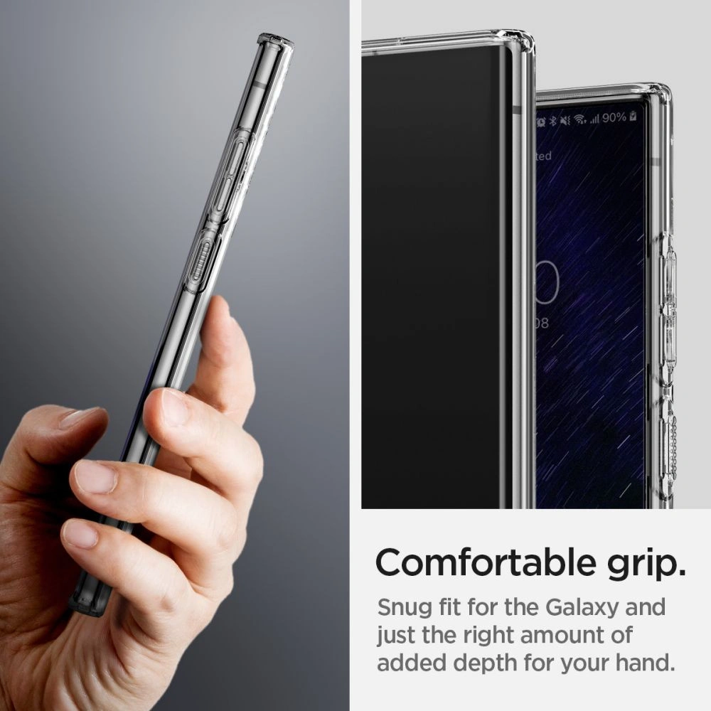 Wholesale Case Spigen Liquid Crystal Samsung Galaxy S22 Ultra Crystal Clear - SPN2085CL - {ean13} - Hurt