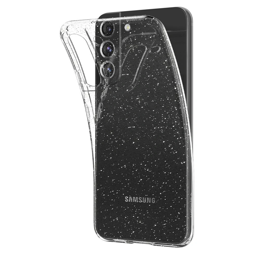 Hurtownia GSM - Etui Spigen Liquid Crystal Samsung Galaxy S22 Glitter Crystal - SPN2086GLT - {ean13} - Hurt