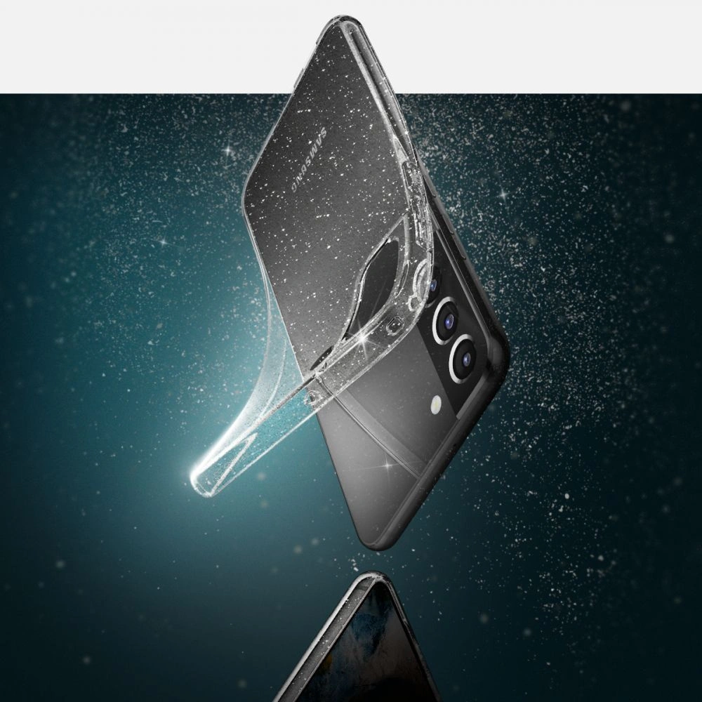 Hurtownia GSM - Etui Spigen Liquid Crystal Samsung Galaxy S22 Glitter Crystal - SPN2086GLT - {ean13} - Hurt