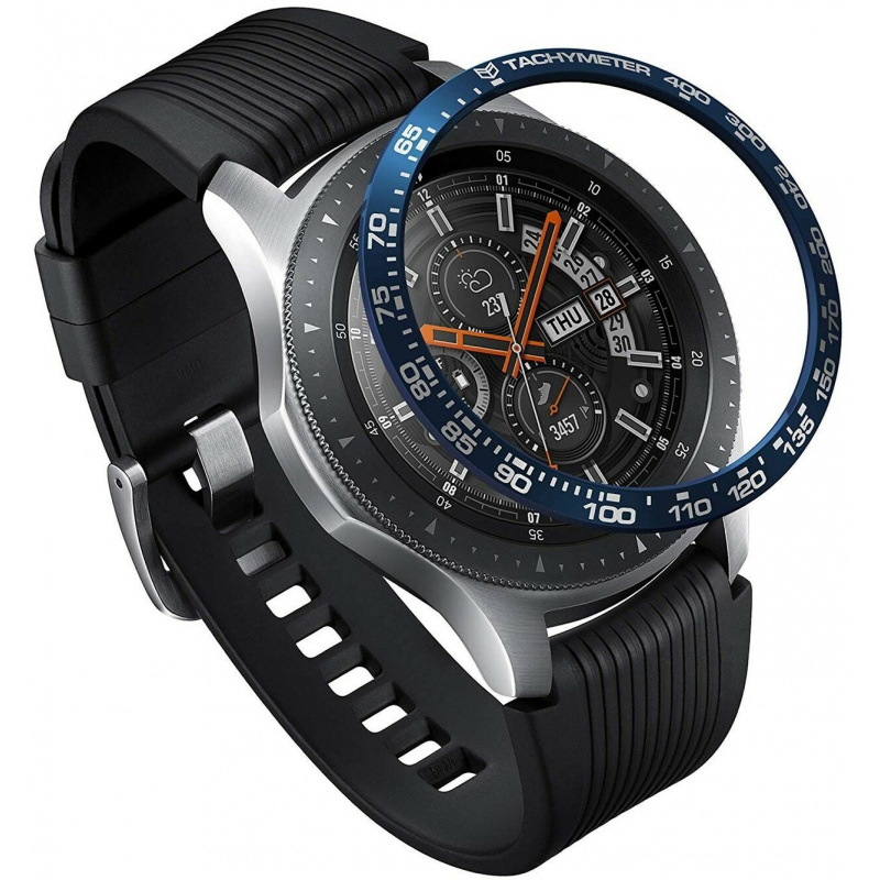 Hurtownia Ringke - 8809628568402 - [KOSZ] - Nakładka na tachymetr Ringke Samsung Galaxy Gear S3/Watch 46mm aluminium niebieska GW-46-08 - B2B homescreen