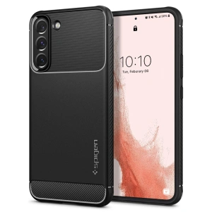 homescreen.pl - Etui Spigen Rugged Armor Samsung Galaxy S22 Matte Black