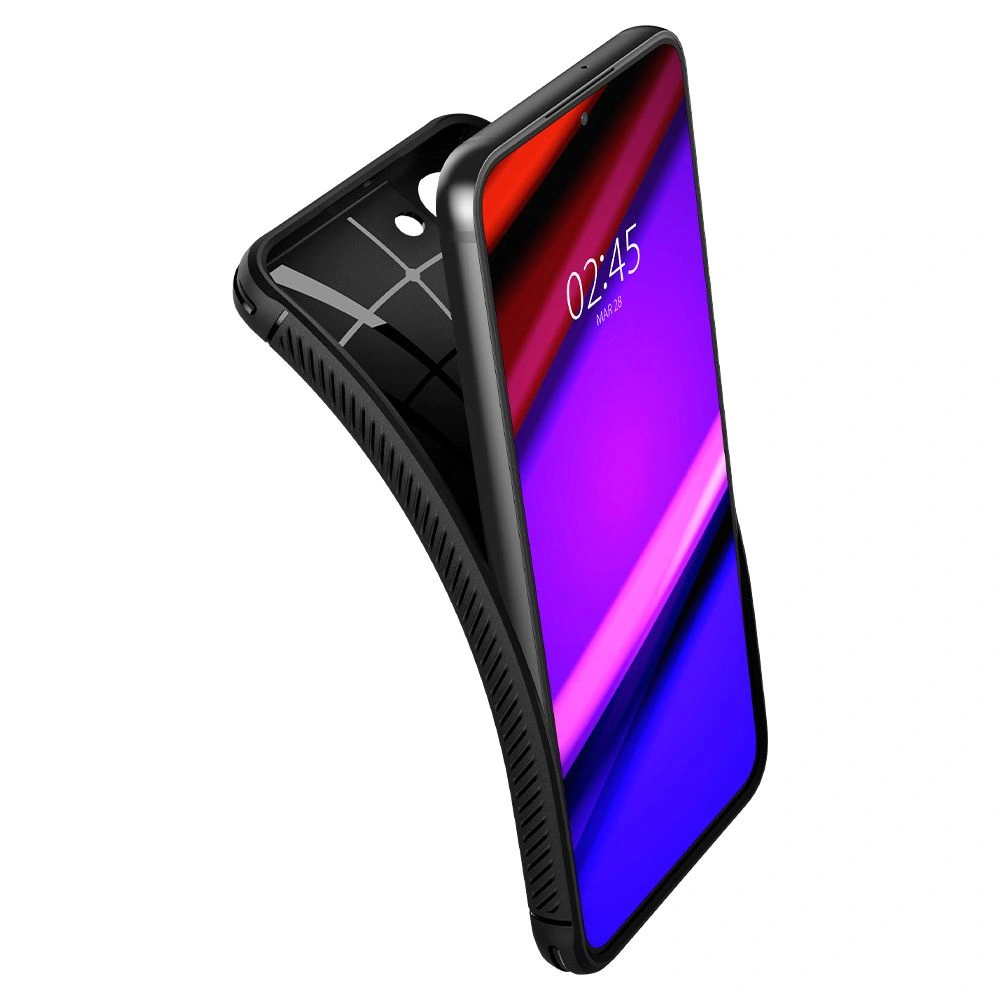 Hurtownia GSM - Case Spigen Rugged Armor Samsung Galaxy S22 Matt Schwarz - SPN2088BLK - {ean13} - Hurt