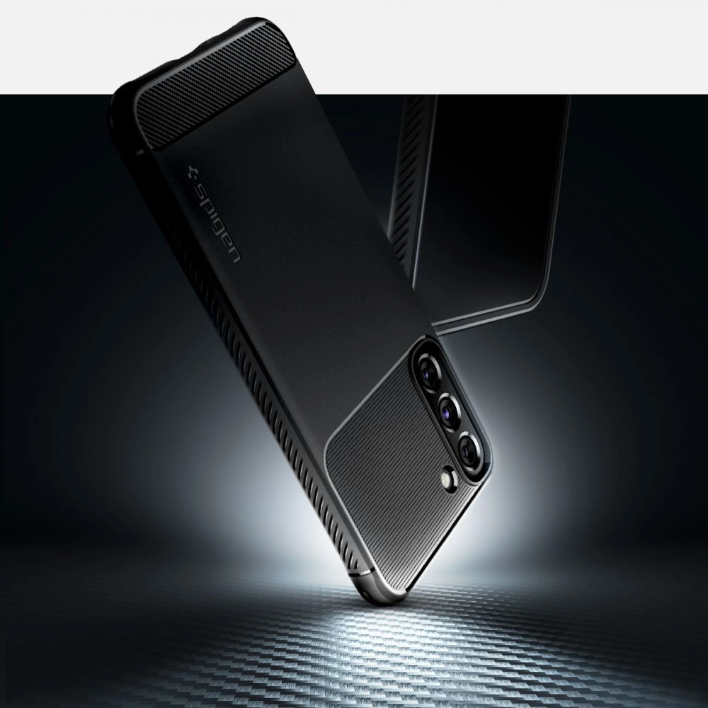 Hurtownia GSM - Case Spigen Rugged Armor Samsung Galaxy S22 Matt Schwarz - SPN2088BLK - {ean13} - Hurt