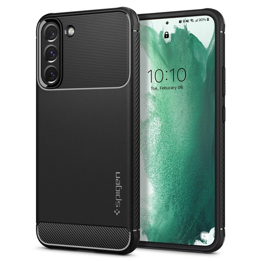 Hurtownia GSM - Etui Spigen Rugged Armor Samsung Galaxy S22+ Plus matně černé - SPN2089BLK - {ean13} - Hurt