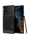 Hurtownia GSM - Etui Spigen Rugged Armor Samsung Galaxy S22 Ultra Matná černá - SPN2090BLK - {ean13} - Hurt