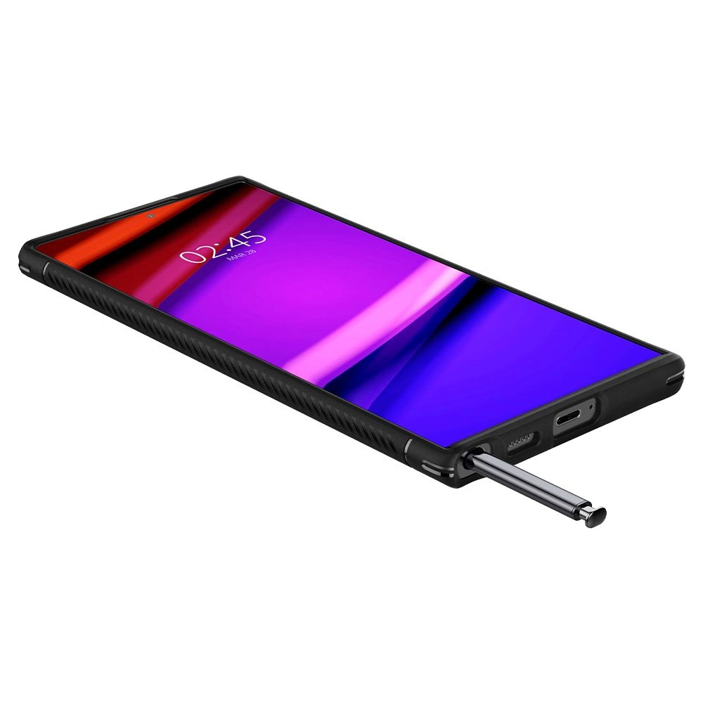 Hurtownia GSM - Etui Spigen Rugged Armor Samsung Galaxy S22 Ultra Matná černá - SPN2090BLK - {ean13} - Hurt