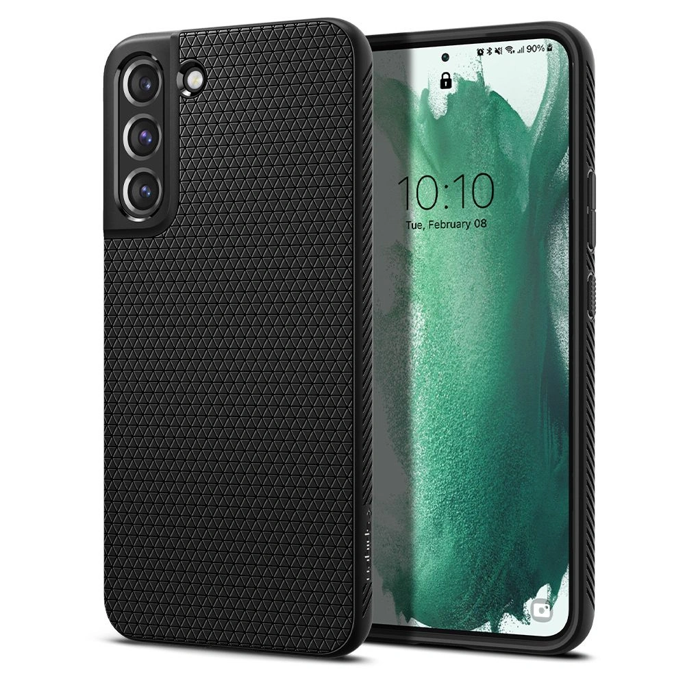 Hurtownia GSM - Etui Spigen Liquid Air Samsung Galaxy S22+ Plus Matte Black - SPN2092BLK - {ean13} - Hurt