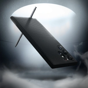 Hurtownia GSM - Etui Spigen Liquid Air Samsung Galaxy S22 Ultra Matná černá - SPN2093BLK - {ean13} - Hurt