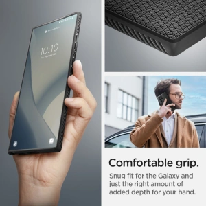 Hurtownia GSM - Etui Spigen Liquid Air Samsung Galaxy S22 Ultra Matná černá - SPN2093BLK - {ean13} - Hurt