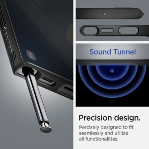 Hurtownia GSM - Etui Spigen Liquid Air Samsung Galaxy S22 Ultra Matte Black - SPN2093BLK - {ean13} - Hurt