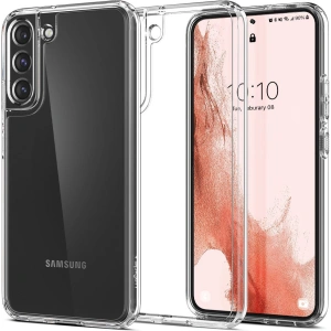 Hurtownia GSM - Etui Spigen Ultra Hybrid Samsung Galaxy S22 Crystal Clear - SPN2094CL - {ean13} - Hurt