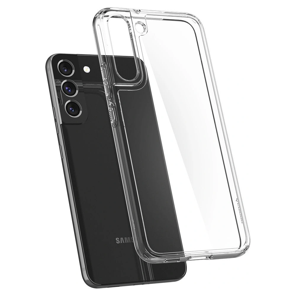 Hurtownia GSM - Etui Spigen Ultra Hybrid Samsung Galaxy S22 Crystal Clear - SPN2094CL - {ean13} - Hurt