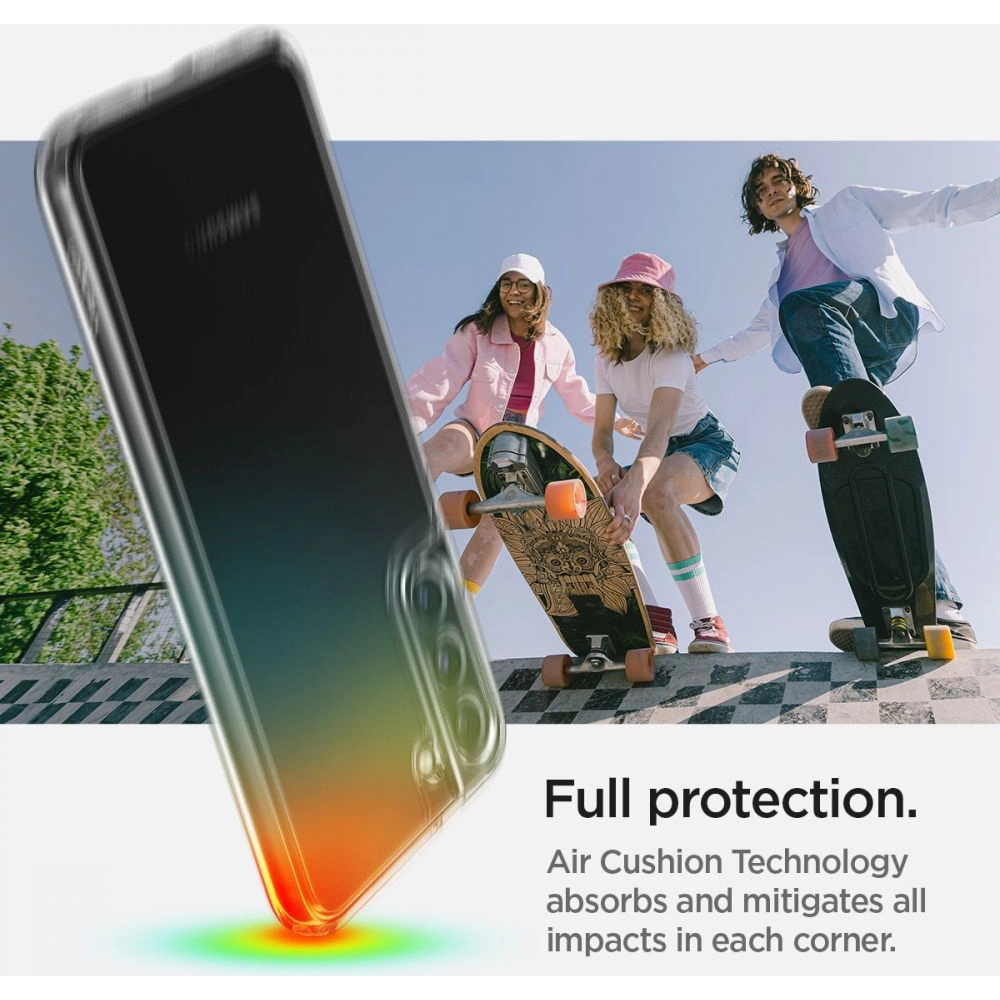Hurtownia GSM - Etui Spigen Ultra Hybrid Samsung Galaxy S22 Crystal Clear - SPN2094CL - {ean13} - Hurt