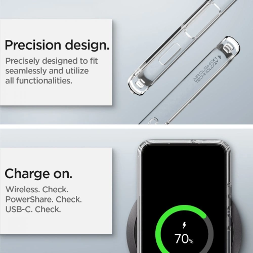 homescreen.pl - Etui Spigen Ultra Hybrid Samsung Galaxy S22 Crystal Clear