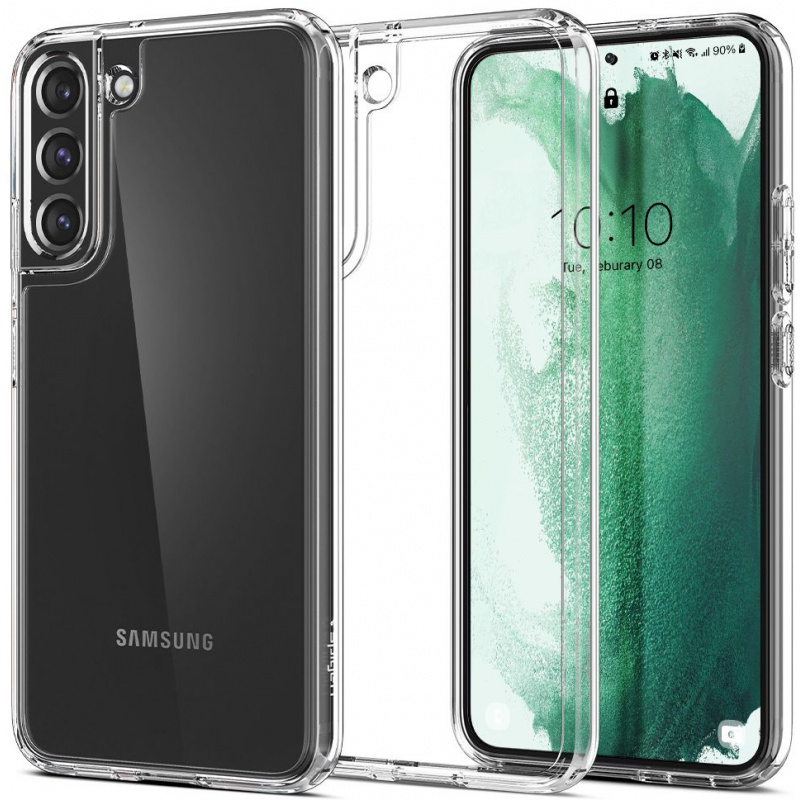 Hurtownia Spigen - 8809811855807 - SPN2095CL - Etui Spigen Ultra Hybrid Samsung Galaxy S22+ Plus Crystal Clear - B2B homescreen