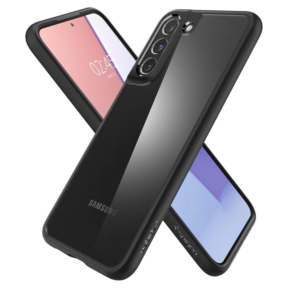 Wholesale Case Spigen Ultra Hybrid Samsung Galaxy S22 Matte Black - SPN2096BLK - {ean13} - Hurt
