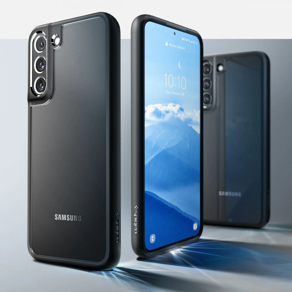 Wholesale Case Spigen Ultra Hybrid Samsung Galaxy S22 Matte Black - SPN2096BLK - {ean13} - Hurt