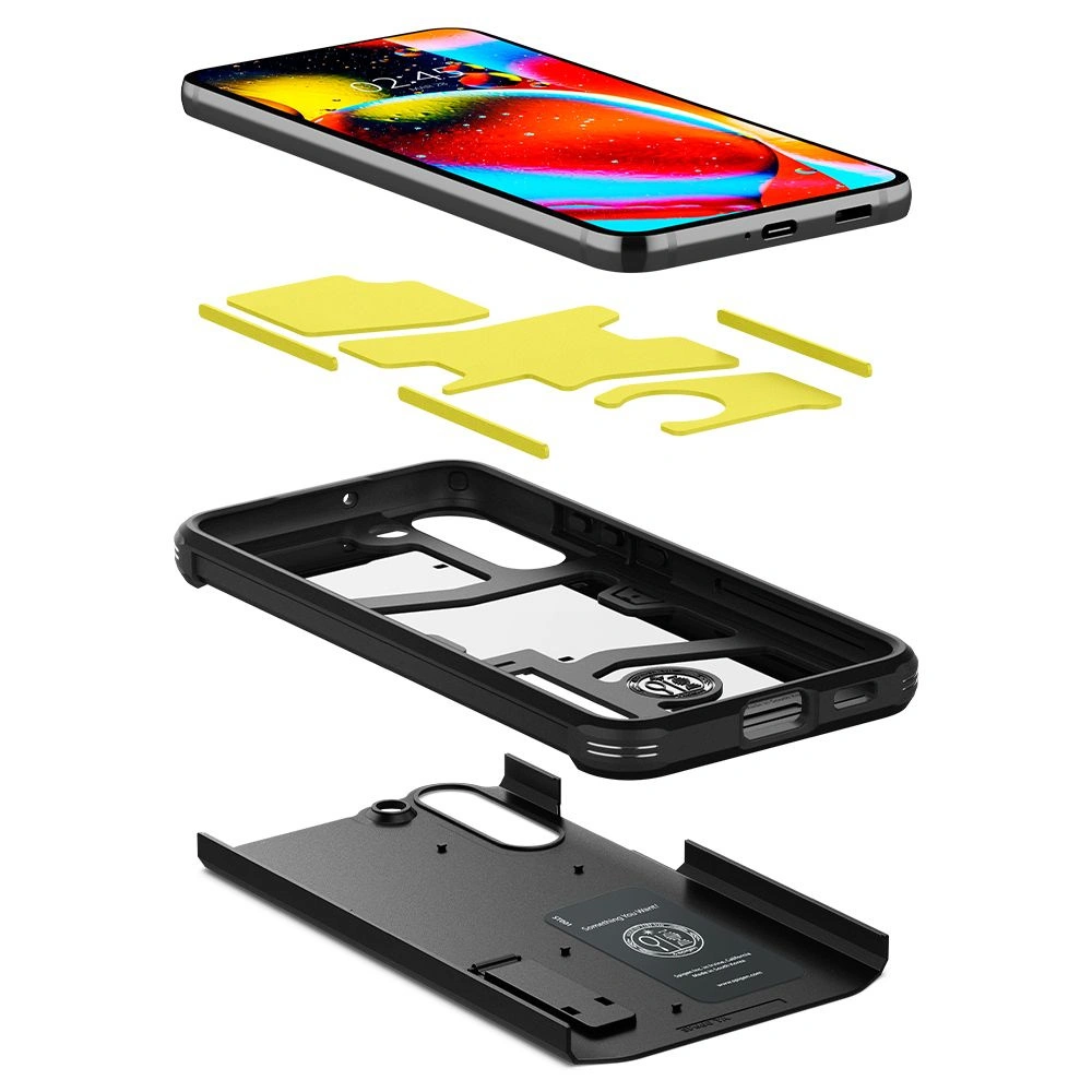 Hurtownia GSM - Etui Spigen Tough Armor Samsung Galaxy S22 Black - SPN2098BLK - {ean13} - Hurt