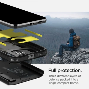 Hurtownia GSM - Etui Spigen Tough Armor Samsung Galaxy S22 Black - SPN2098BLK - {ean13} - Hurt