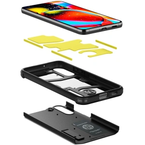 homescreen.pl - Etui Spigen Tough Armor Samsung Galaxy S22+ Plus Black