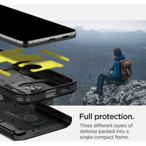 homescreen.pl - Etui Spigen Tough Armor Samsung Galaxy S22+ Plus Black