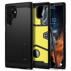 Hurtownia GSM - Etui Spigen Tough Armor Samsung Galaxy S22 Ultra Černé - SPN2100BLK - {ean13} - Hurt
