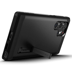 Hurtownia GSM - Etui Spigen Tough Armor Samsung Galaxy S22 Ultra Černé - SPN2100BLK - {ean13} - Hurt