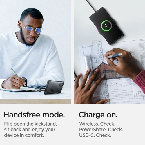 homescreen.pl - Etui Spigen Tough Armor Samsung Galaxy S22 Ultra Black