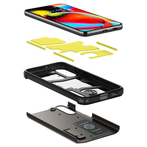homescreen.pl - Etui Spigen Tough Armor Samsung Galaxy S22 Gunmetal