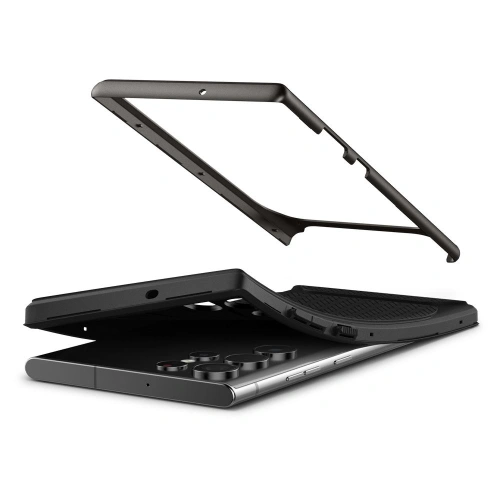 homescreen.pl - Etui Spigen Neo Hybrid Samsung Galaxy S22 Ultra Gunmetal