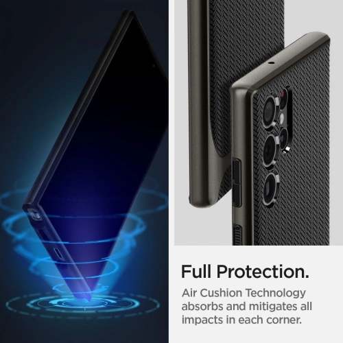 homescreen.pl - Etui Spigen Neo Hybrid Samsung Galaxy S22 Ultra Gunmetal