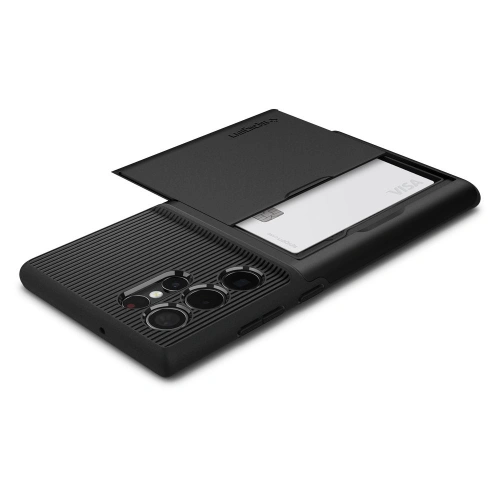 homescreen.pl - Etui Spigen Slim Armor CS Samsung Galaxy S22 Ultra Black