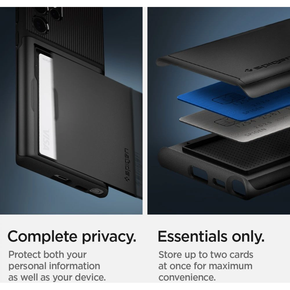 Hurtownia GSM - Etui Spigen Slim Armor CS Samsung Galaxy S22 Ultra Černá - SPN2103BLK - {ean13} - Hurt