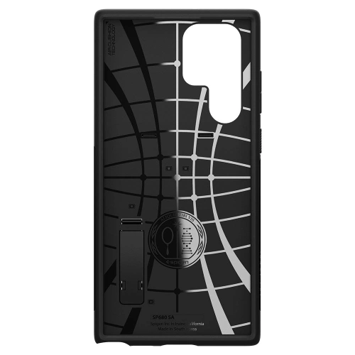 homescreen.pl - Etui Spigen Slim Armor Samsung Galaxy S22 Ultra Black