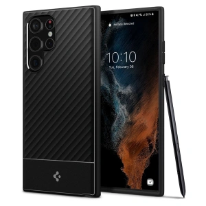 homescreen.pl - Etui Spigen Core Armor Samsung Galaxy S22 Ultra Matte Black