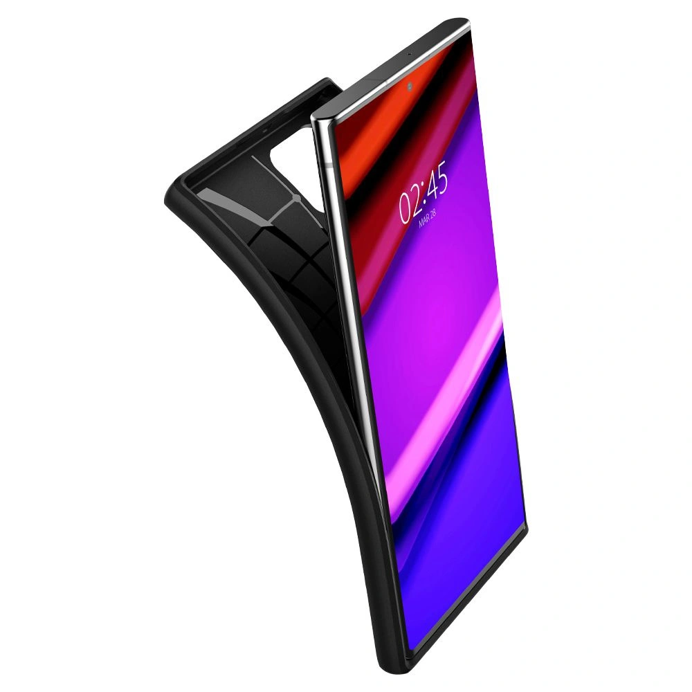 Hurtownia GSM - Etui Spigen Core Armor Samsung Galaxy S22 Ultra Matná černá - SPN2106BLK - {ean13} - Hurt