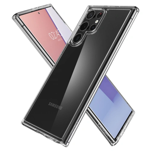 homescreen.pl - Etui Spigen Ultra Hybrid Samsung Galaxy S22 Ultra Crystal Clear