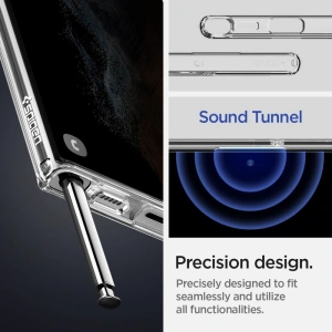homescreen.pl - Etui Spigen Ultra Hybrid Samsung Galaxy S22 Ultra Crystal Clear